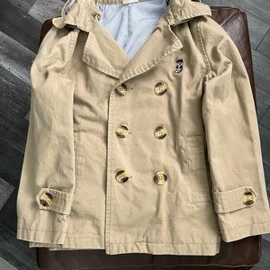 Kids tan peacoat size 130/64 (8)